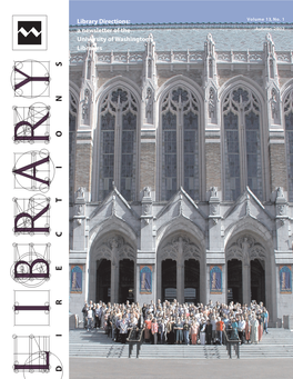 A Newsletter of the University of Washington Libraries