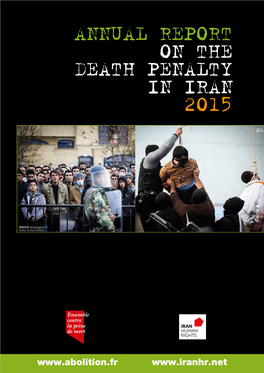 Annual Report on the Death Penalty in Iran 2015