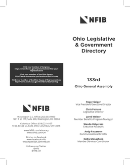 Ohio Legislative Directory Final