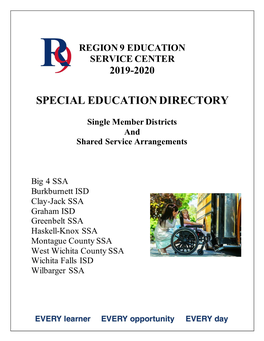 Special Education Directory