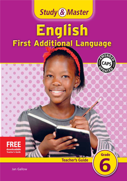Study & Master English First Additional Language Grade 6