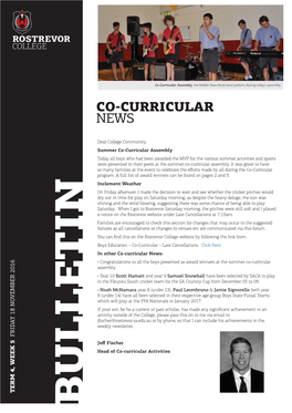 Co-Curricular