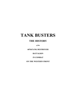 Tank Busters
