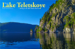 Lake Teletskoye