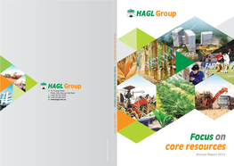 Focus on Core Resources Annual Report 2013 UNITY IS Power