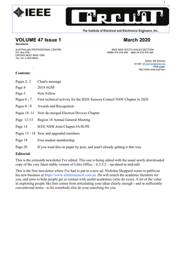 Circuit March 2020