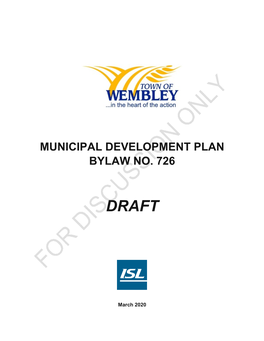 Municipal Development Plan Bylaw No. 726