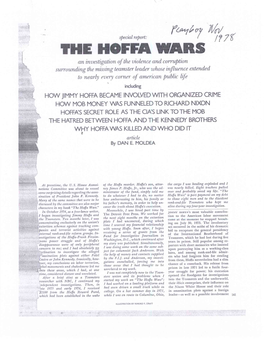 The Hoffa Wars
