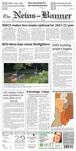 BFD Hires Four More Firefighters NMS Building by DAVE SCHULTZ Als