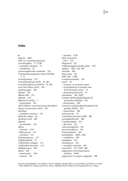 Metabolic Activation 73 2-Allylisopropylacetamide (AIA) 117F