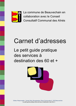 Carnet D'adresses