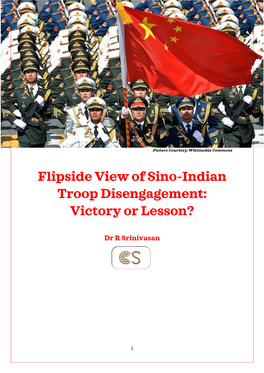 Flipside View of Chinese Disengagement