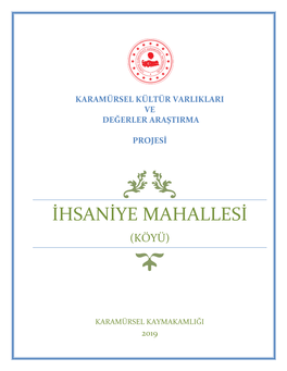 Ihsaniye Mahallesi (Köyü)