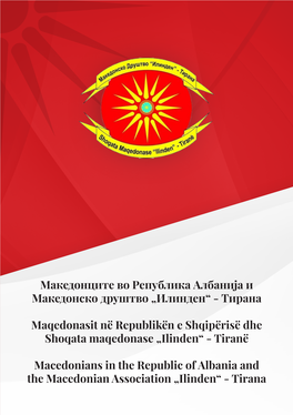 Macedonians in the Republic of Albania and the Macedonian
