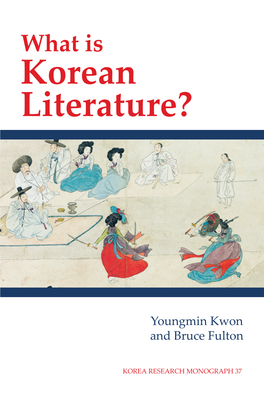 Korean Literature?