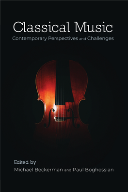 Classical Music Classical Contemporary Perspectives Perspectives Contemporary