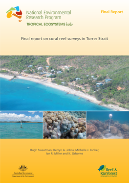 Final Report on Coral Reef Surveys in Torres Strait Final Report