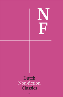 Dutch Non-Fiction Classics