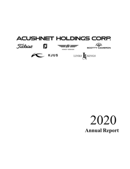 Acushnet Holdings Corp