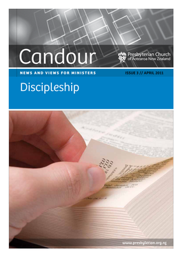 April 2011: Discipleship