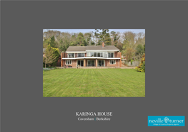 KARINGA HOUSE Caversham | Berkshire