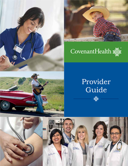 Provider Guide Mission, Vision & Promise