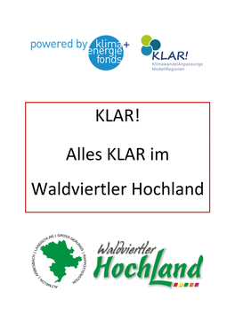 KLAR Im Waldviertler Hochland