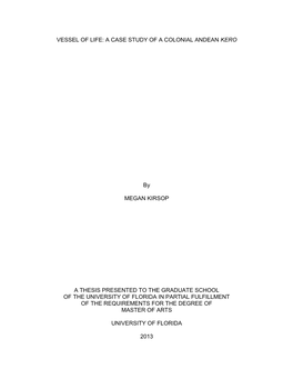 University of Florida Thesis Or Dissertation Formatting