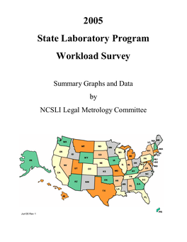 2005 State Laboratory Program Workload Survey