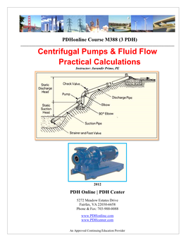 Centrifugal Pumps & Fluid Flow