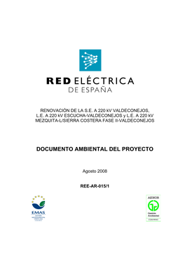 Documento Ambiental Del Proyecto