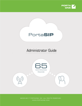 Portasip Administrator Guide MR65