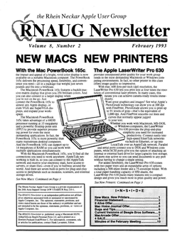 New Macs New Printers