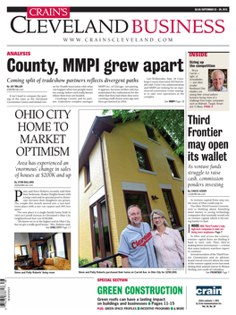 County, MMPI Grew Apart Bruce Carroll — Right, of Last Wednesday, Sept