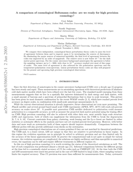 A Comparison of Cosmological Boltzmann Codes: Are We Ready for High Precision Cosmology?