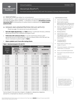 Abciximab (Reopro®)