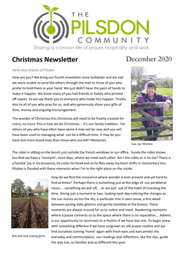 Christmas Newsletter 2020