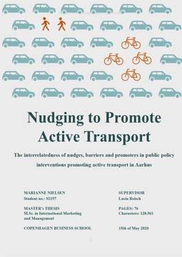 Nudging and Active Transport