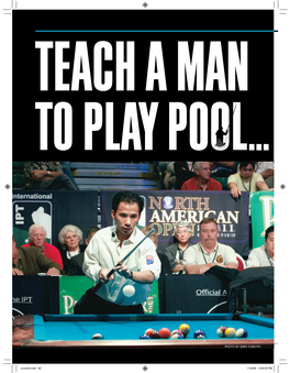 Teach a Man to Play Pool