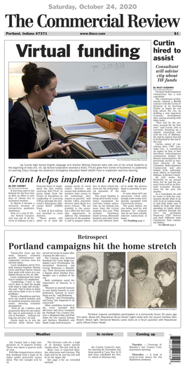 Portland Campaigns Hit the Home Stretch Grant Helps Implement Real