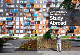 Study Abroad Contemporary Architecture