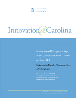 Innovation @ Carolina