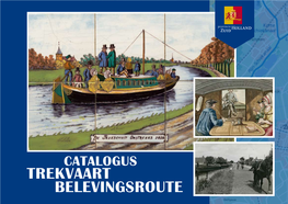 Catalogus Trekvaart Belevingsroute