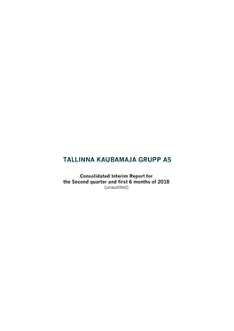 Tallinna Kaubamaja Grupp As