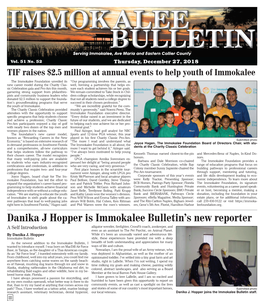 Danika J Hopper Is Immokalee Bulletin's New Reporter