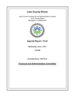 Agenda Report - Final