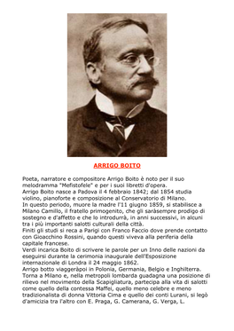 Arrigo Boito