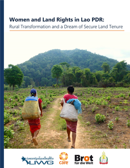 Women and Land Rights in Lao PDR