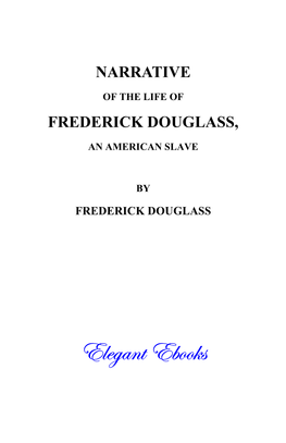 Frederick Douglass