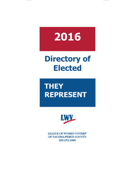 Directory of Elected
